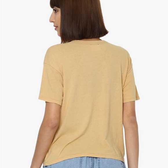American Eagle Outfitters Women’s Mustard Yellow Short Sleeve Tee Size: XL NWT - Picture 7 of 8